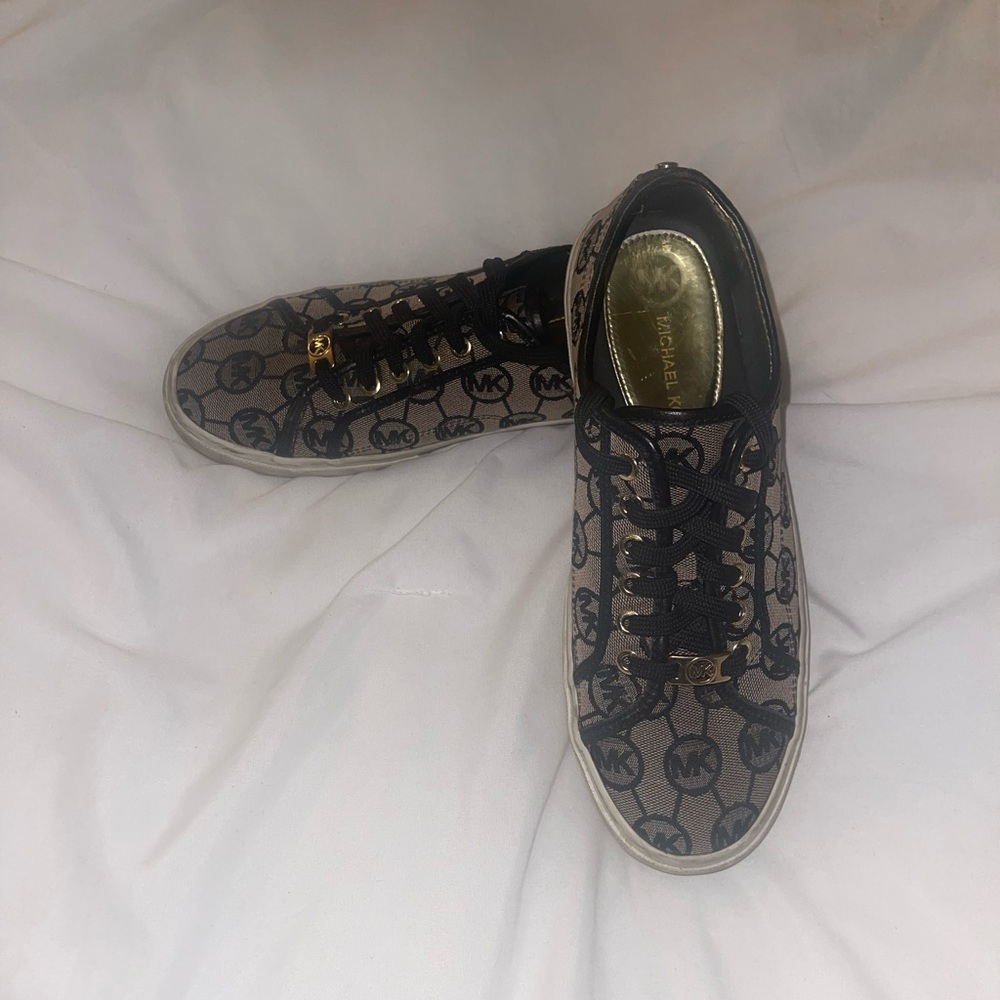 Michael by Michael Kors canvas sneakers. Women’s size 9. Authentic.
